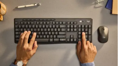 920-012083 - Logitech MK370 Wireless Keyboard and Mouse for Business