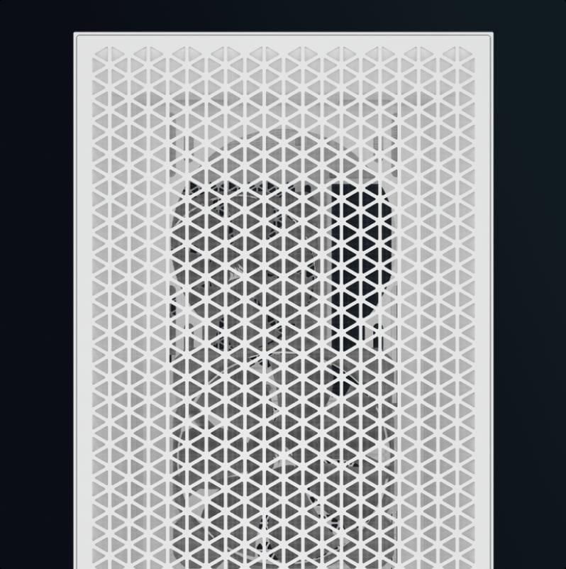CC-9011252-WW - CORSAIR 3000D AIRFLOW TEMPERED GLASS MID-TOWER - WHITE