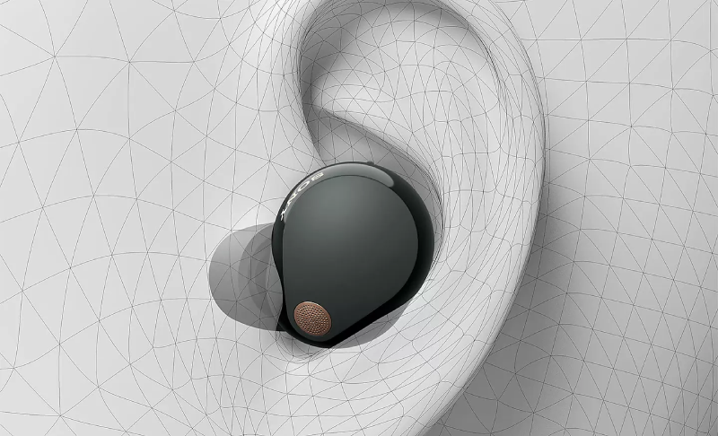 Sony WF-1000XM5 True Wireless Noise Cancelling In-Ear Headphones - Black
