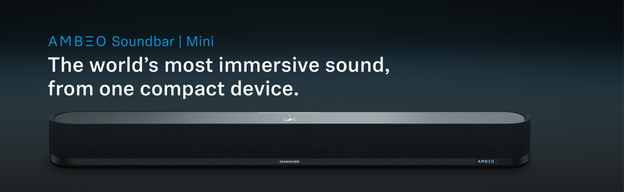 700139 - Sennheiser Ambeo Mini Soundbar Black
