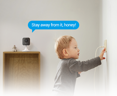 EZVIZ H1C - 2MP Indoor WiFi Smart Home FHD Camera Magnetic Base. 1080P Res 108 Wide-Angle Lens