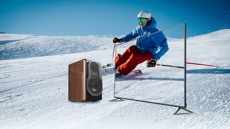 Edifier  S2000MKIII Premium Tri-Amped 130W HiFi Powered Bookshelf Speaker System with AptX HD Bluetooth