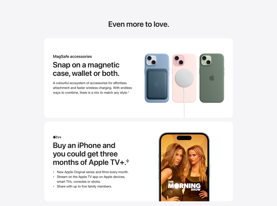 MTP93ZP/A - Apple iPhone 15 256GB Blue