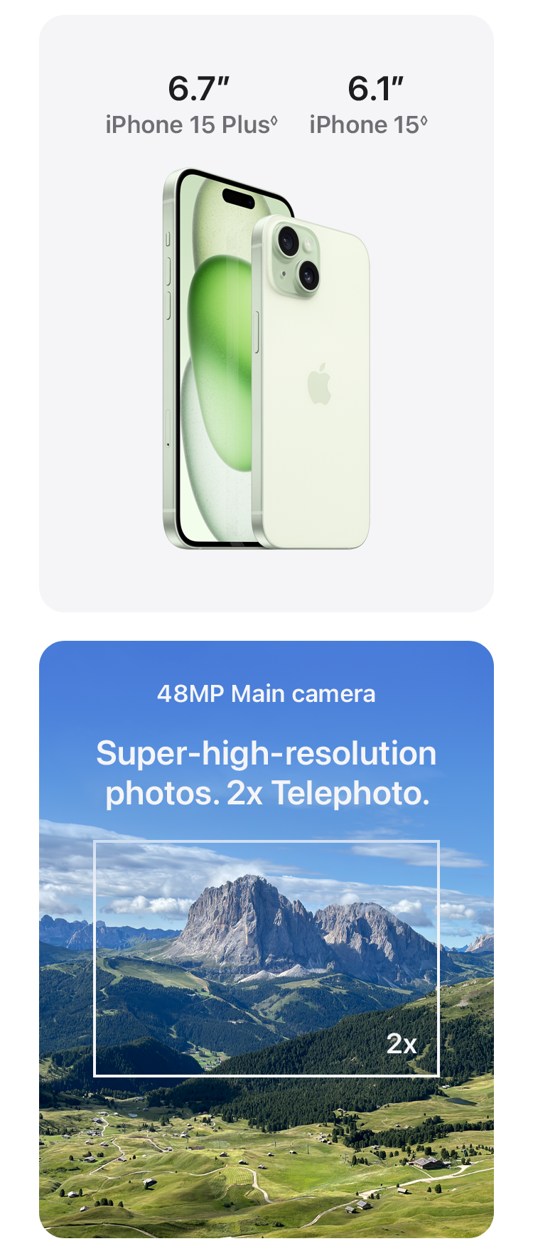 MTP93ZP/A - Apple iPhone 15 256GB Blue