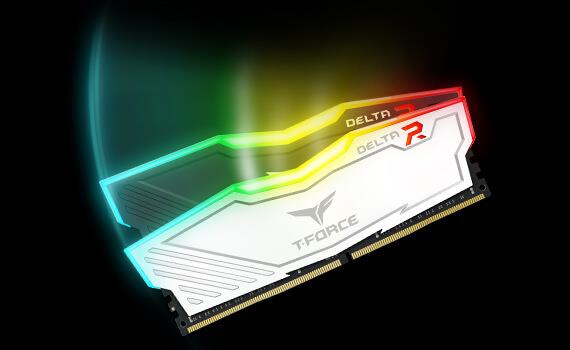 TF3D416G3200HC16CDC01 - TEAM T-FORCE DELTA RGB 16GB (2x8GB) 3200MHz CL16 DDR4 BLACK