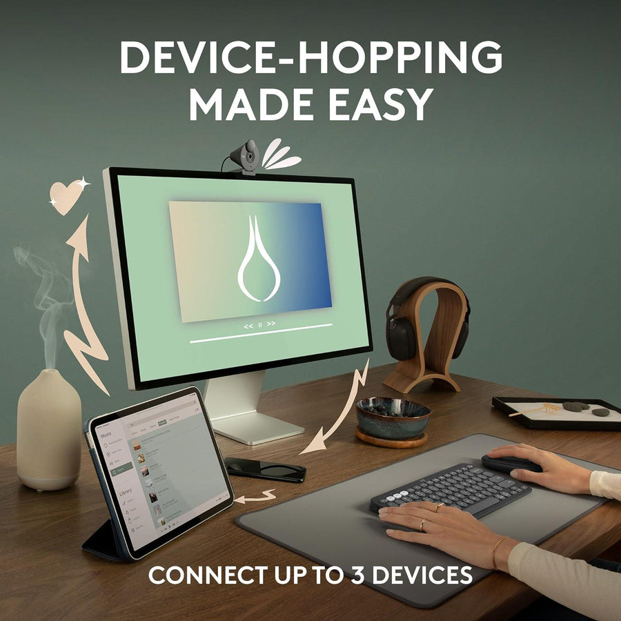 Astro 910-006987 - Pebble Mouse 2 M350s - Tonal Rose