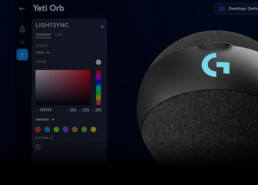 988-000553 - Logitech G Yeti Orb RGB Gaming Mic