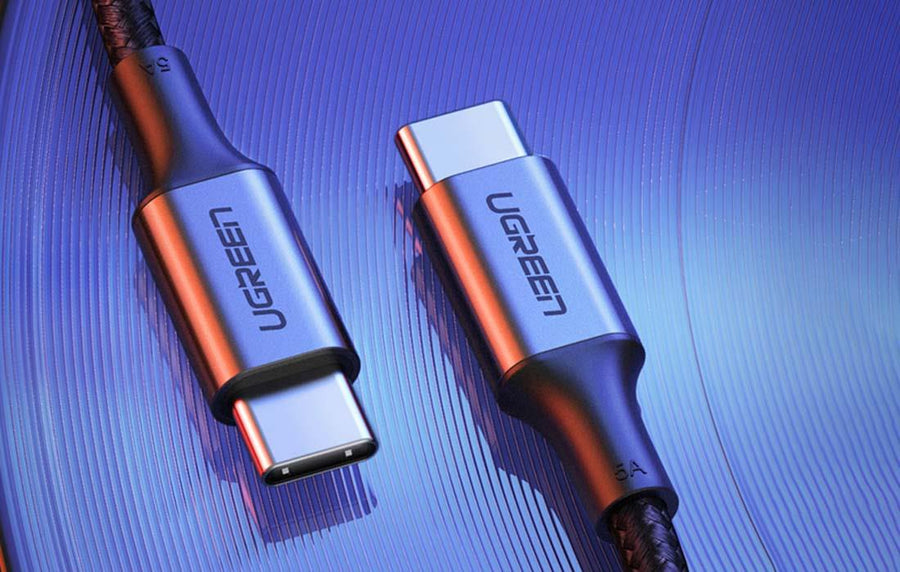 UG-90120 - Ugreen Type C 2.0 Male To Type C 2.0 Male 5A Data Cable 3M