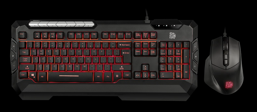 THERMALTAKE CM-CMC-WLXXMB-US - Tt eSPORTS Commander Combo V2 Tastatur & Maus