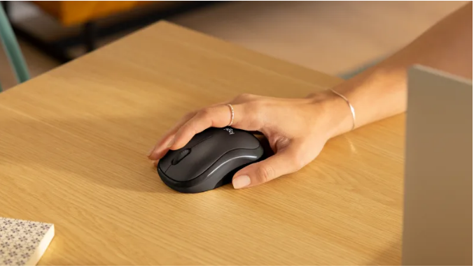 910-007183 - Logitech M240 Silent Mouse for Business - Graphite
