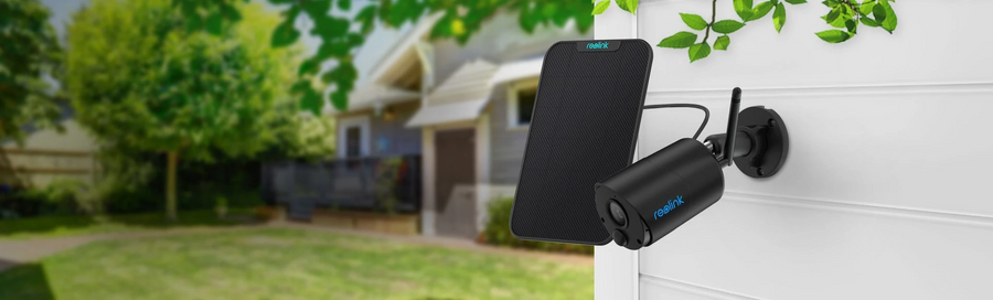 ARGUS-ECO - Reolink 2K Outdoor Bullet Battery Camera 2.4Ghz Wifi up to 128GB MicroSD Range