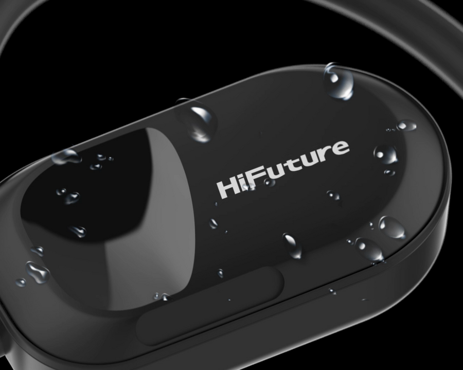 FUTUREMATE-GW - HiFuture FutureMate Open-Ear Sport earphone Grey&White