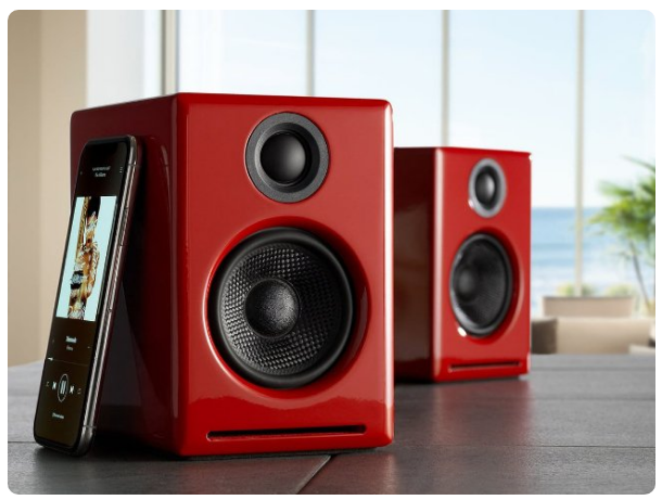A2+BT-INT-WHT - Audioengine 2+ Wireless Desktop Speakers - Gloss White