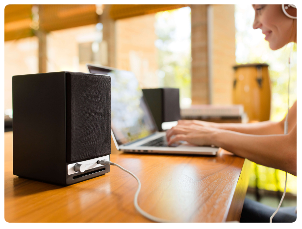 HD3-WHT - Audioengine HD3 Powered Desktop Speakers - Gloss White