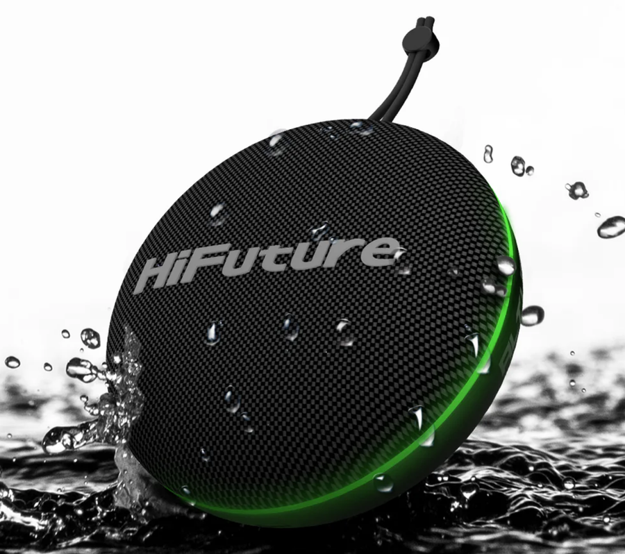 ALTUS-BK - HiFuture Altus Outdoor Bluetooth-Lautsprecher Schwarz