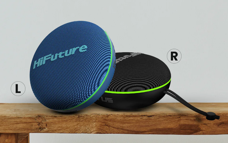 ALTUS-BK - HiFuture Altus Outdoor Bluetooth-Lautsprecher Schwarz