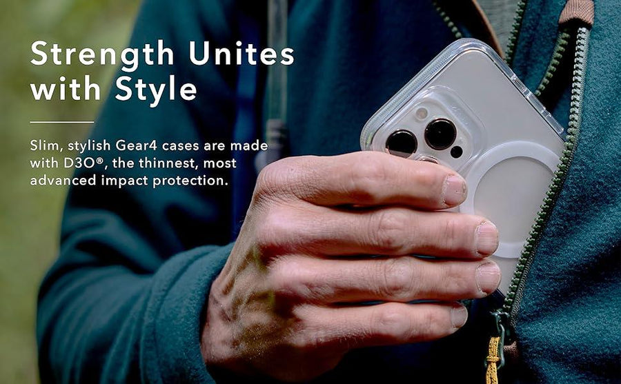 Gear 4 702010087 - Gear4 Milan Snap Case - iPhone 14 Plus - FG Black Swirl