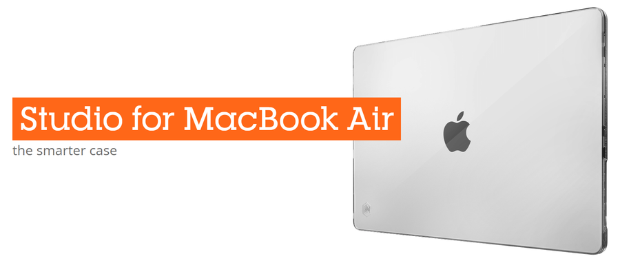 STM-122-373PZ-01 - STM Studio MacBook Air 15" (M5M4/M3/M2) AP - Clear