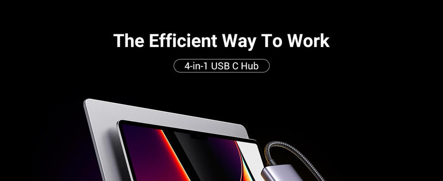 UG-15395 - UGREEN CM473 USB-C To 4 Ports Hub Splitter  USB-C To 2 USB-A  2 USB-C
