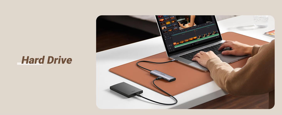UG-15395 - UGREEN CM473 USB-C To 4 Ports Hub Splitter  USB-C To 2 USB-A  2 USB-C