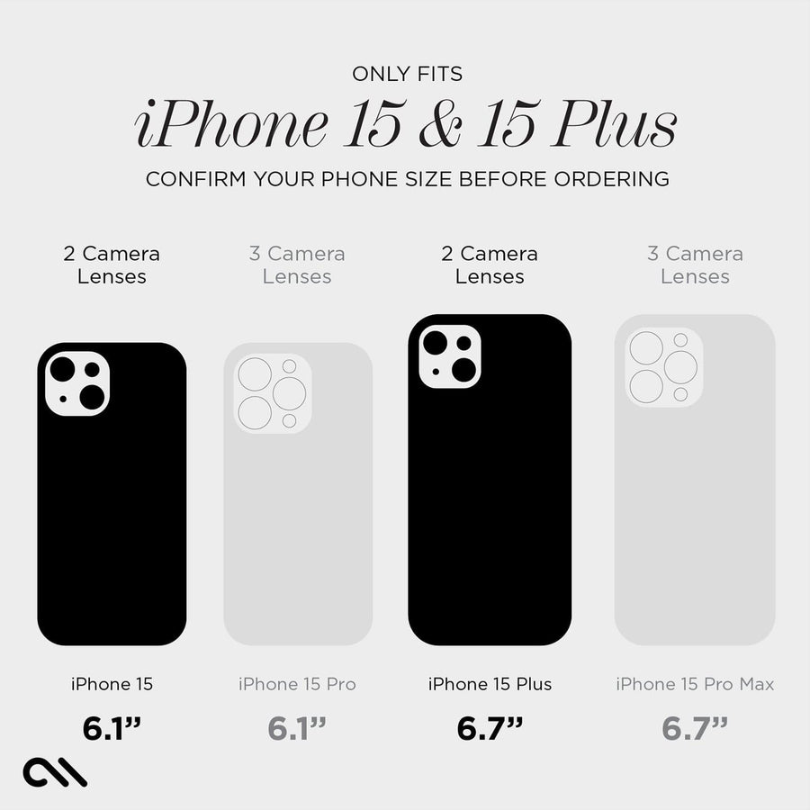 CM051700 - Casemate Lens Protector - iPhone 15/iPhone 15 Plus - Twinkle