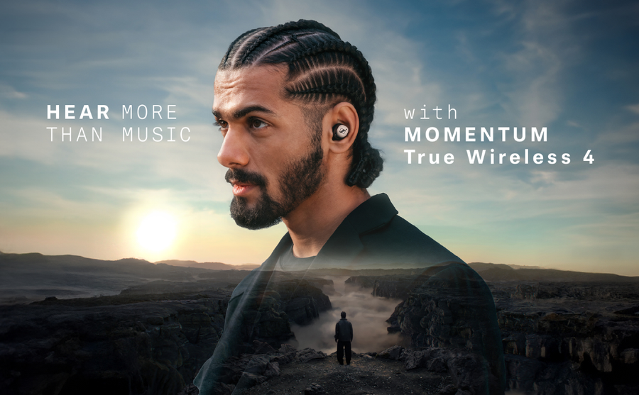 700367 - Sennheiser Momentum TW4 In Ear Headphones Black Copper