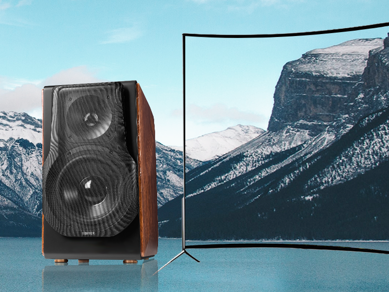 Edifier  S3000MKII Premium HiFi 256W Active Powered Bookshelf Speaker System with AptX HD Bluetooth
