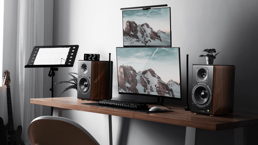 Edifier  S3000MKII Premium HiFi 256W Active Powered Bookshelf Speaker System with AptX HD Bluetooth