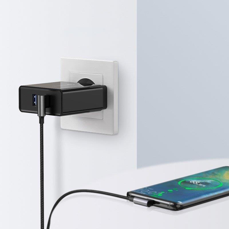 UG-20855 - Ugreen 0.5Angled USB-C Male To Angled US