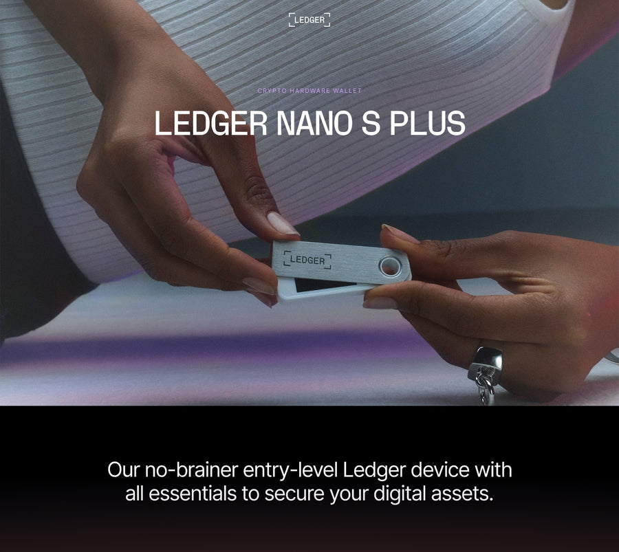 Ledger LNSP-FULL-PURPLE-ENCNTH - Nano S Plus - Amethyst Purple AU