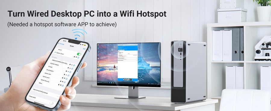 UG-20204 - UGREEN AC650 11ac Dual-Band Wireless USB Adapter