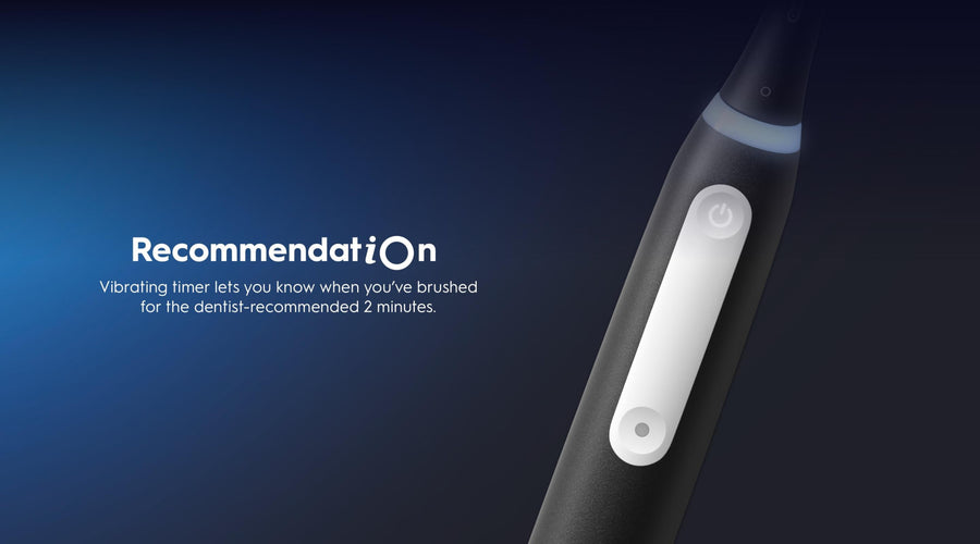 Oral-B iO Series 3 Electric Toothbrush with Charging Stand - Icy Blue
