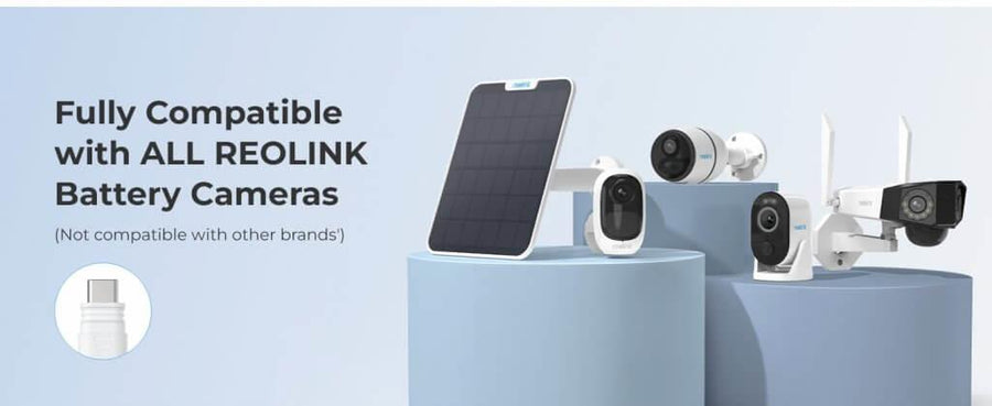 SOLAR2 - Reolink Type-C to Micro USB Converter Included Range