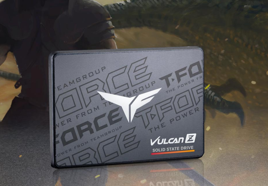 T253TZ512G0C101 - TEAMGROUP T-FORCE VULCAN Z 512GB SLC Cache 3D NAND TLC 2.5 Inch SATA III SSD R/W 530/470 MB/s