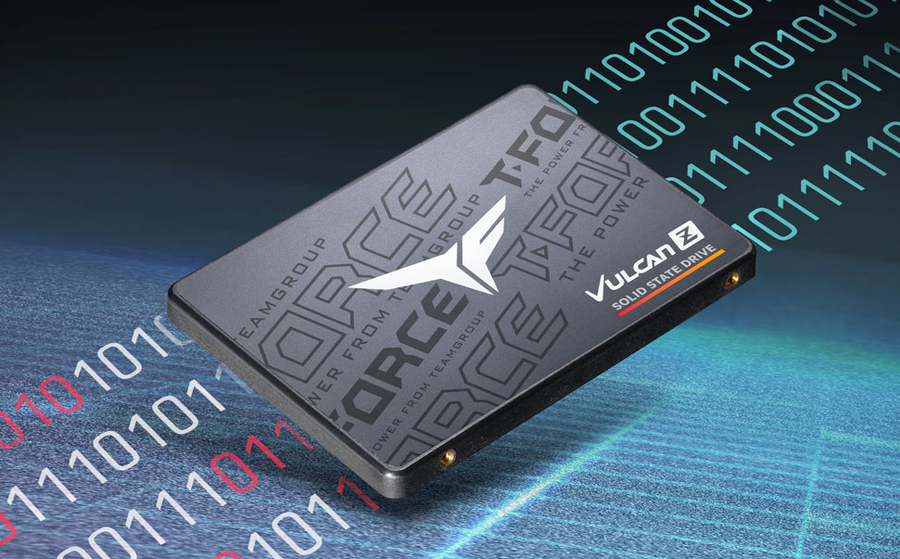 T253TZ512G0C101 - TEAMGROUP T-FORCE VULCAN Z 512GB SLC Cache 3D NAND TLC 2.5 Inch SATA III SSD R/W 530/470 MB/s