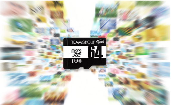 TUSDX64GCL10U03 - Team 64GB microSDHC UHS-I/U1 Class 10 Memory Card with Adapter