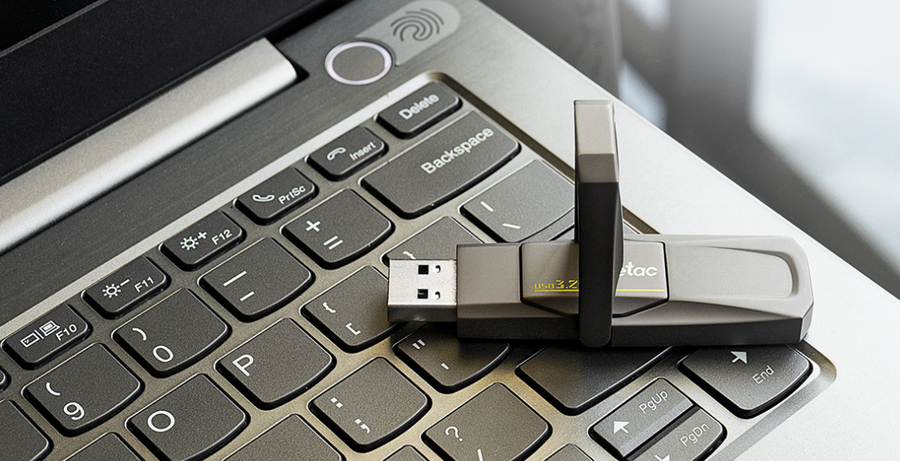 NT03US5C-128G-32TA - Netac US5 USB3.2 Typ-A + Typ-C Externe SSD 128 GB