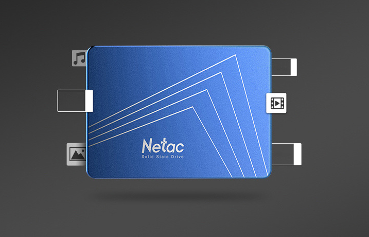 NT01N600S-128G-S3X - Netac N600S SATA3 2.5" 3D NAND SSD 128GB 5 Jahre Garantie