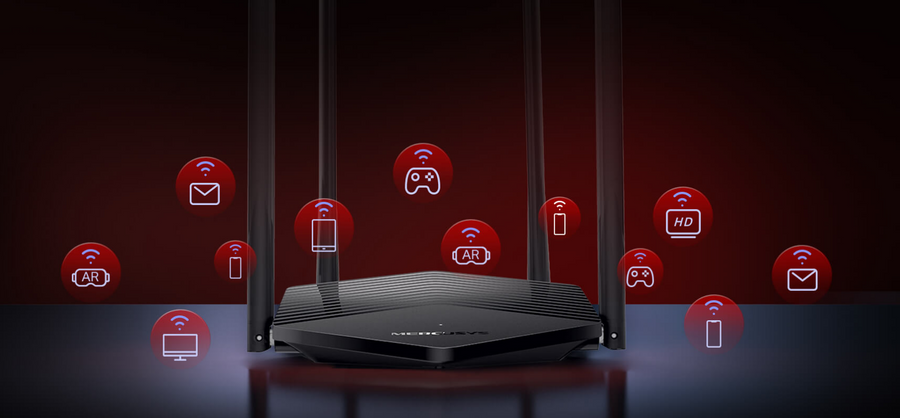 TP-Link MR60X - Mercusys MR60X AX1500 WIFi 6 Gigabit Router