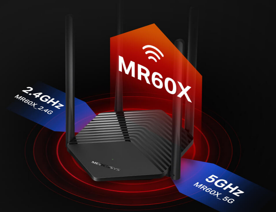 TP-Link MR60X - Mercusys MR60X AX1500 WIFi 6 Gigabit Router