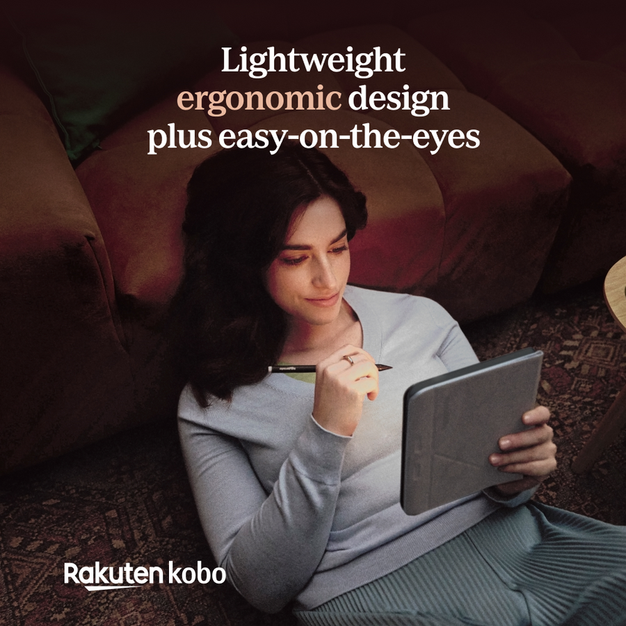 Kobo Libra Color + Style 2  Pen Bundle  eReader - Black