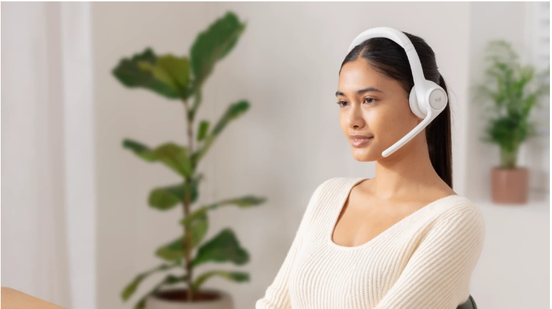 Logitech 981-001418 - ZONE 300 WIRELESS HEADSET - OFF WHITE