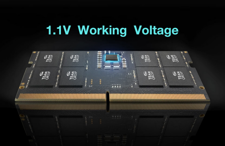 TED516G5600C46A-S01 - TEAM ELITE 16GB 5600MHz DDR5 SODIMM