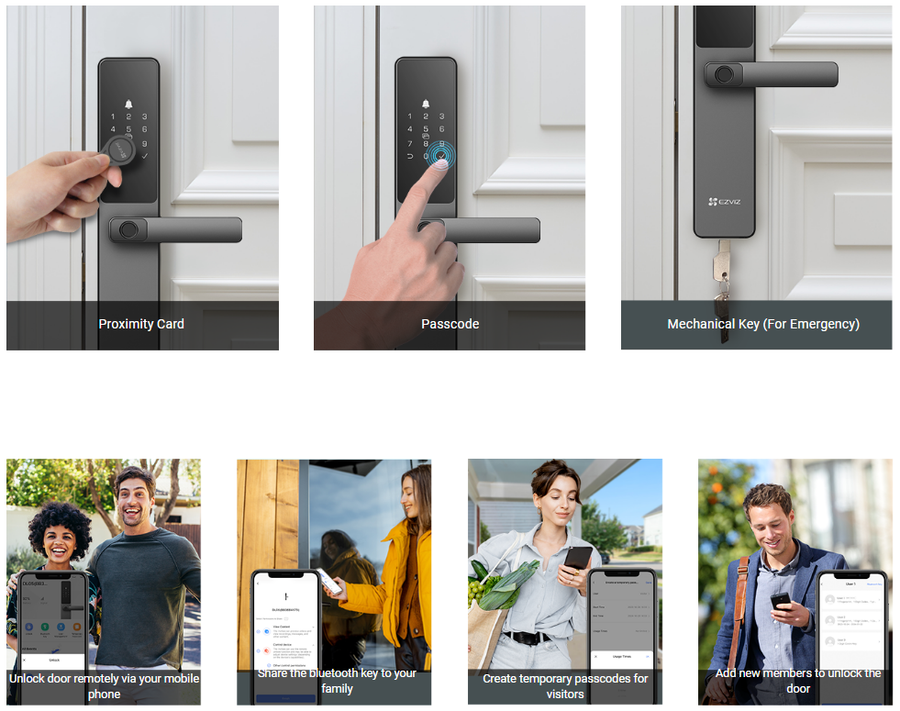 EZVIZ  DL05  Smart Lock with Doorbell
