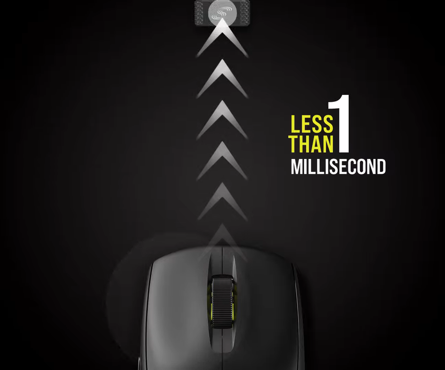CH-931D100-AP - CORSAIR M75 AIR WIRELESS ULTRA-LIGHTWEIGHT GAMING MOUSE - BLACK