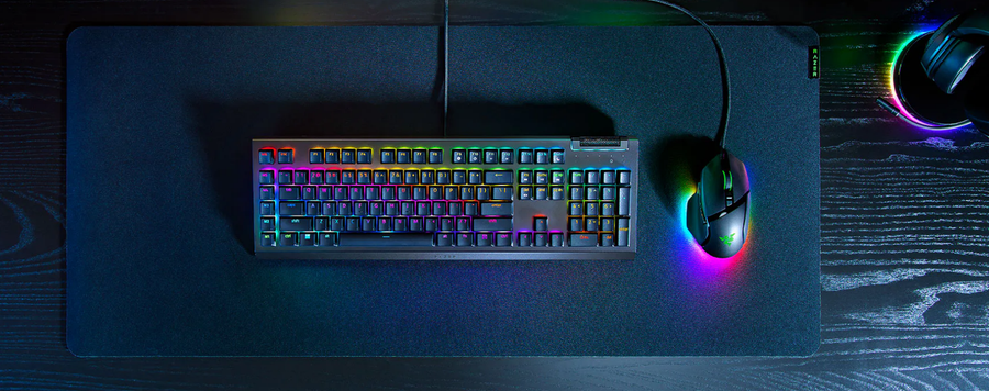 RZ03-04700100-R3M1 - RAZER BLACKWIDOW V4 X - MECHANICAL GAMING KEYBOARD (GREEN SWITCH) - US LAYOUT - FRML