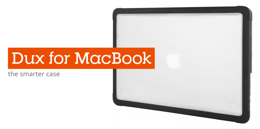 STM-122-296N-01 - STM MacBook Pro 14" Dux - Black (2021)