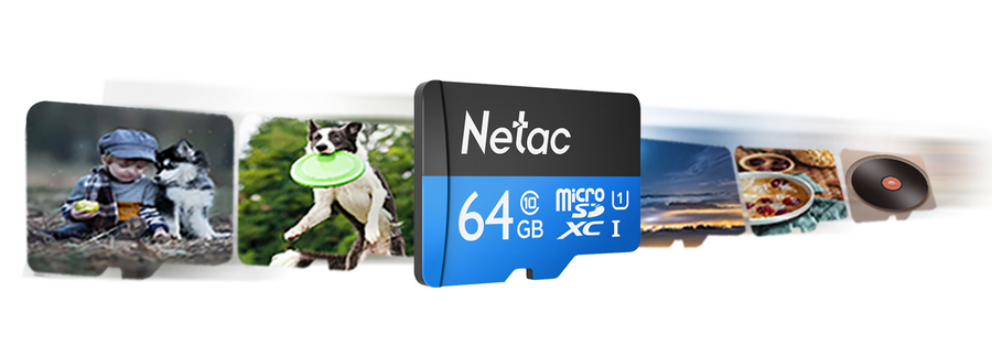 NT02P500STN-032G-R - Netac P500 microSDHC UHS-I Speicherkarte mit Adapter 32GB