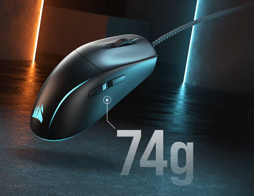 CH-930D010-AP - CORSAIR M75 LIGHTWEIGHT RGB GAMING MOUSE - BLACK