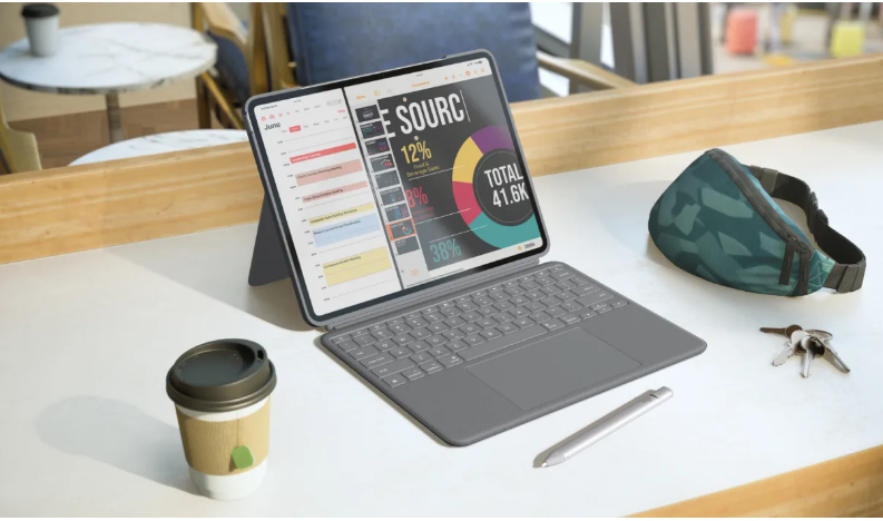 Logitech 920-012627 - Combo Touch for iPad Air 11 M2 GREY